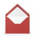 Designbriefumschlag Paperado 1103020126, B6, nassklebend, 100g, tomate