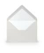 Designbriefumschlag Paperado 1103020170, B6, nassklebend, 100g, eisgrau