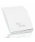 Briefblock 2003705002 Edelleinen, ohne, Lineatur 20 / blanko, A4, 100g, wei&szlig;, 40 Blatt