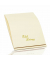 Briefblock 2003705802 Edelleinen, Lineatur 20 / blanko, A4, 100g, beige, 40 Blatt