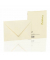 Designbriefumschlag Edelbütten 2031388803, C6, nassklebend, 100g, ivory