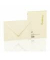 Designbriefumschlag Edelbütten 2031388803, C6, nassklebend, 100g, ivory