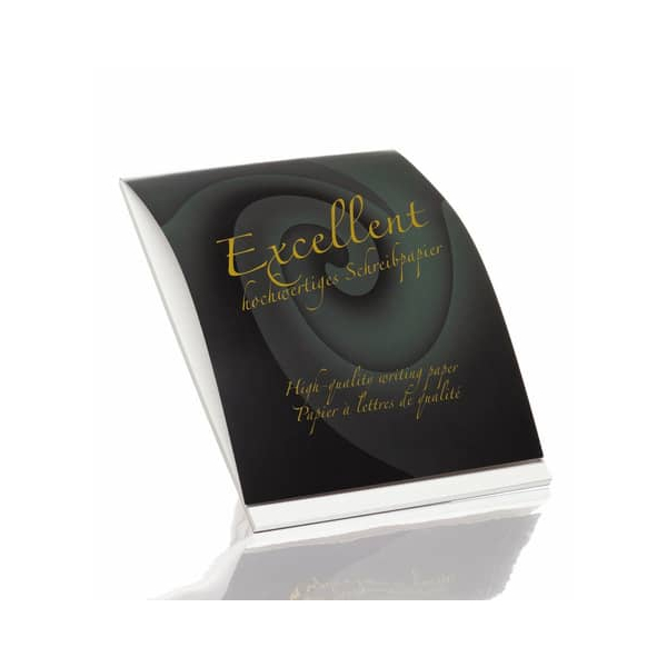 10 Stück Rössler Briefblock 20201711 Excellent, ohne, Lineatur 20 / blanko, A4, 80g, schwarz, 50 Blatt 4014969534816 Rössler