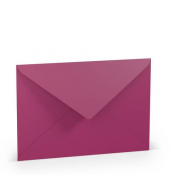 Designbriefumschlag 1103011046, C5, nassklebend, 100g, amarena