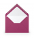 Designbriefumschlag Paperado 1103020046, B6, nassklebend, 100g, amarena