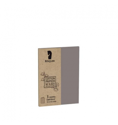 Blanko-Grußkarten 1144009625 240g muskat Cotton Papier/10% Baumwolle-30% Recycling