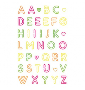 Sticker Neon Colourful