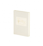 Notizbuch 18827191001, beige, A5, punktkariert, 96 Blatt / 192 Seiten