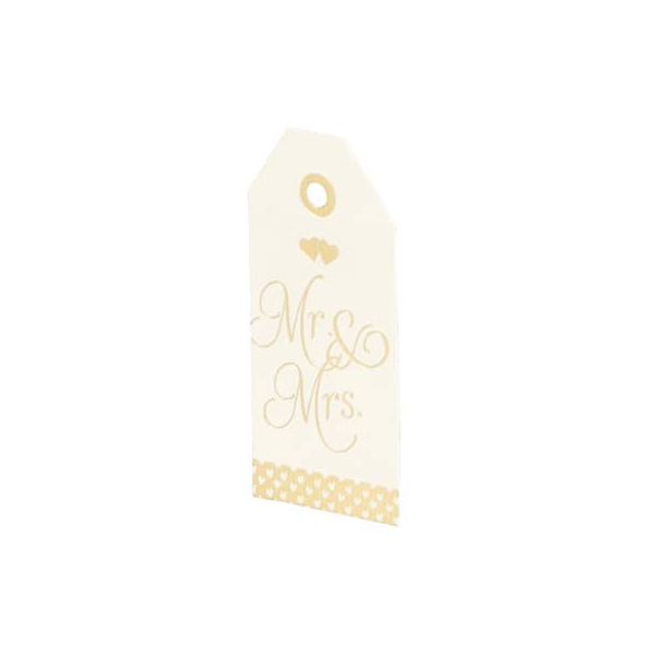 6 Stück Rössler Geschenkanhänger Simply Love Mr & Mrs 4014970384813 Rössler 4 Stück