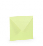 Designbriefumschlag 16404052, quadratisch, nassklebend, 100g, pistache