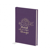 Notizbuch 18831934001, My Journal, violett, A5, punktkariert, 96 Blatt / 192 Seiten