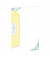 Briefpapier 11341904800, #/Umschlag zartgelb, Springflowers, A4, 100g