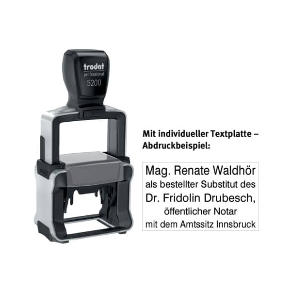 9004546463900 - Selbstfärbestempel mit Platte 9004546463900 TRODAT 9004546463900 - Selbstfärbestempel mit Platte 9004546463900 TRODAT