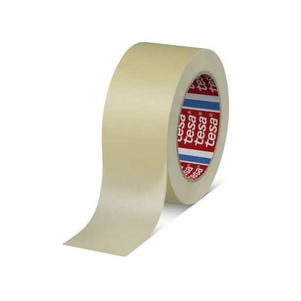 6 Stück Tesa Kreppband 50mm 50m pastellgelb 4005800208539 Tesa 50 Meter