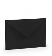 Designbriefumschlag 16401170, C5, nassklebend, 100g, schwarz