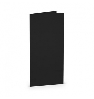Blanko-Grußkarten 16400370 220g schwarz