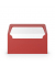Designbriefumschlag Paperado 164002126, Din Lang, nassklebend, 100g, tomate gerippt