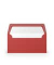 Designbriefumschlag Paperado 164002126, Din Lang, nassklebend, 100g, tomate gerippt