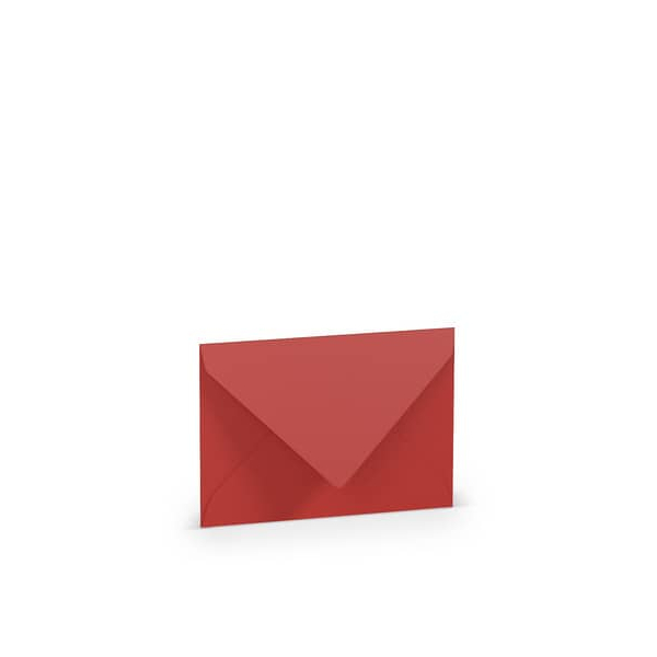50 Stück Rössler Designbriefumschlag Paperado 164007126, C7, nassklebend, 100g, tomate 4014969099551 Rössler