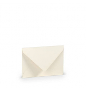 Designbriefumschlag 16400712, C7, nassklebend, 100g, ivory