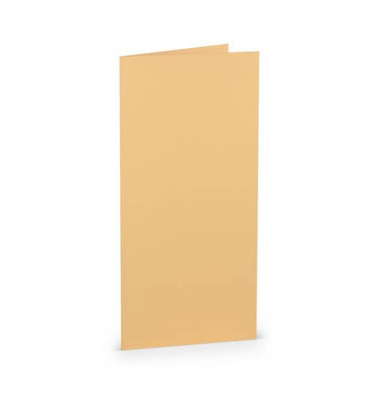Blanko-Gru&szlig;karten 164003122 DIN lang hoch doppelt 100mm x 210mm (BxH) 220g ohne melon