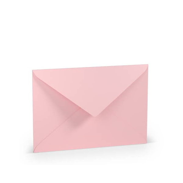 50 Stück Rössler Designbriefumschlag Paperado 164011123, C5, nassklebend, 100g, Flamingo gerippt 4014969183991 Rössler