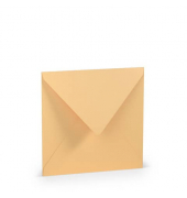 Designbriefumschlag 164040122, quadratisch, nassklebend, 100g, melon