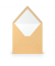 Designbriefumschlag Paperado 164040122, quadratisch, nassklebend, 100g, melon