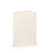 Blanko-Gru&szlig;karten 16401912 DIN B6  Hoch doppelt 24cm x 169mm (BxH) 240g ohne ivory