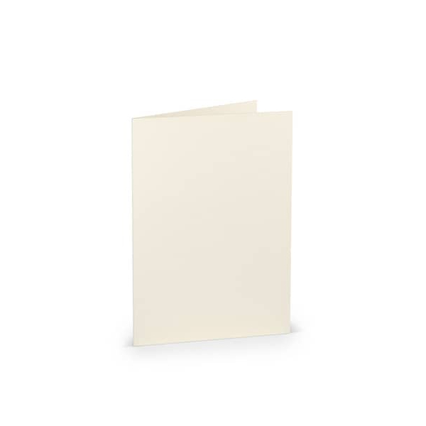 50 Stück Rössler Blanko-Grußkarten 16401912 DIN B6  Hoch doppelt 24cm x 169mm (BxH) 240g ivory 4014969226933 Rössler