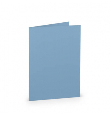 Blanko-Grußkarten 16401935 DIN B6  Hoch doppelt 240mm x 169mm (BxH) 240g dunkelblau