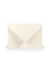 Designbriefumschlag 16402012, B6, nassklebend, 100g, Ivory gerippt