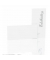Blanko-Gru&szlig;karten 2051388003 DIN lang 210mm x 10cm (BxH) 220g geh&auml;mmert wei&szlig;