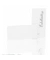 Blanko-Gru&szlig;karten 2051388003 DIN lang 210mm x 10cm (BxH) 220g geh&auml;mmert wei&szlig;