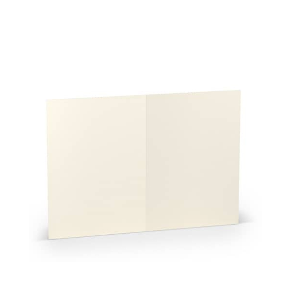 100 Stück Rössler Blanko-Grußkarten 16407012 A5 105mm x 148mm (BxH) 220g Ivory gerippt 4014969240663 Rössler
