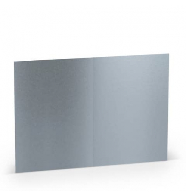 Blanko-Grußkarten 16407080 A5 105mm x 148mm (BxH) 220g silber