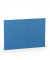 Blanko-Grußkarten 16407096 A5 105mm x 148mm (BxH) 220g stahlblau gerippt