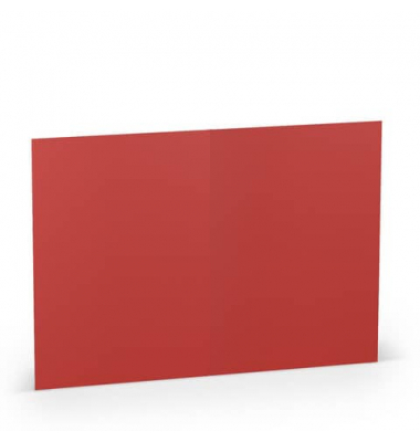 Blanko-Grußkarten 164070126 A5 105mm x 148mm (BxH) 220g Tomate gerippt