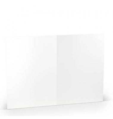 Blanko-Grußkarten 16407109 A5 148mm x 210mm (BxH) 220g planliegend weiß