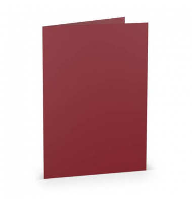 Blanko-Grußkarten 16401072 A5 148mm x 210mm (BxH) 220g rosso