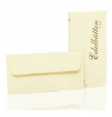 Briefumschlag 2032388803 Din Lang ohne Fenster nassklebend ivory