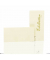 Blanko-Grußkarten 2051388803 DIN lang 210mm x 100mm (BxH) 220g gehämmert ivory