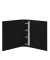 Ringbuch ohne 1316452705, A4 4 Ringe 50mm Ring-Ø Karton schwarz