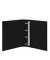 Ringbuch ohne 1316452705, A4 4 Ringe 50mm Ring-Ø Karton schwarz