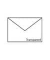 Designbriefumschlag Paperado 164005159, C6, nassklebend, 90g, transparent weiß