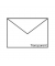 Designbriefumschlag Paperado 164020159, B6, nassklebend, 90g, transparent weiß