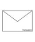 Designbriefumschlag Paperado 164011142, C5, nassklebend, 100g, transparent hochweiß