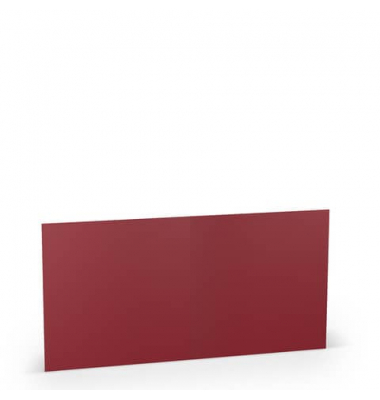 Blanko-Grußkarten 1103075072 Hoch doppelt 157mm/314mm x 157mm (BxH) 220g planliegend rosso