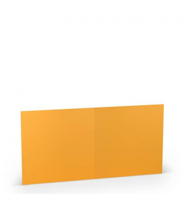 Blanko-Grußkarten 1103075043 Hoch doppelt 157mm/314mm x 157mm (BxH) 220g planliegend ocker