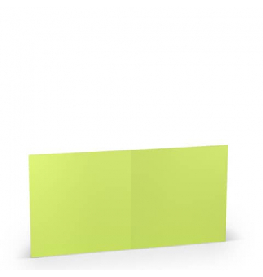 Blanko-Grußkarten 1103075022 Hoch doppelt 157mm/314mm x 157mm (BxH) 220g planliegend maigrün